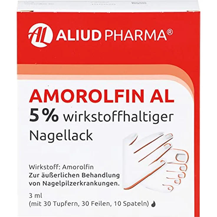 Amorolfin AL 5% wirkstoffhaltiger Nagellack, 3 ml Wirkstoffhaltiger Nagellack