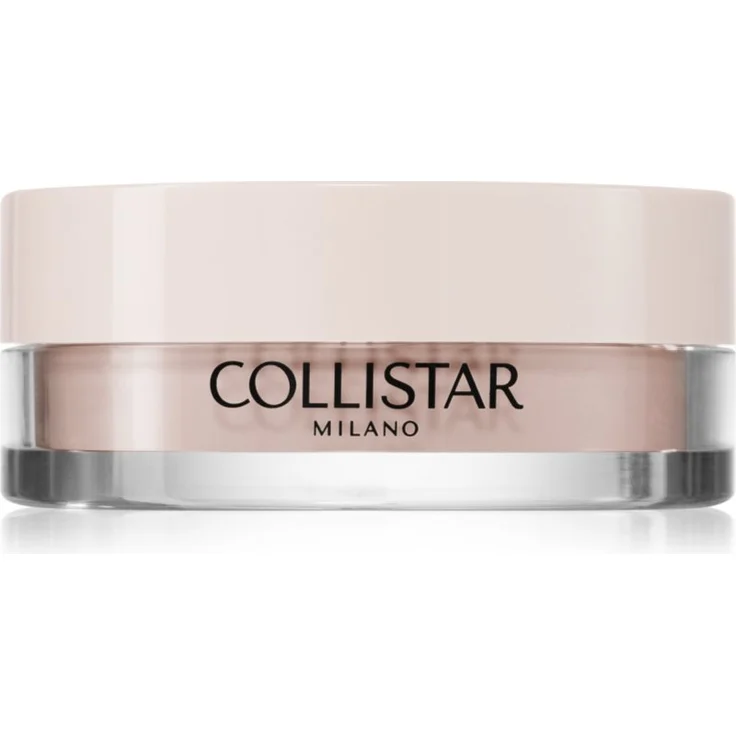 Collistar Impeccabile Loose Powder, aufhellender loser Puder Farbton 02 - Luminous, 10 g, mattierendes Finish mit Niacinamid und Zitronensäure