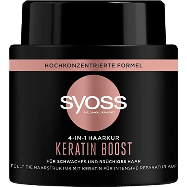 SYOSS 4-IN-1 Haarkur Keratin Boost 500 ml