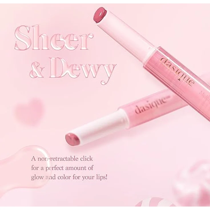 Dasique Melting Candy Balm Lippenbalsam 03 Rose Milk Tea, intensiv pflegend mit hohem Glanz, 1.5 g – Bild 3