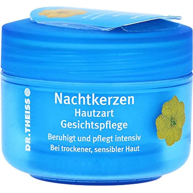 Dr. Theiss Naturwaren GmbH Theiss Nachtkerzen Hautzart Gesichtspflege, 50 g, Hautzart Gesichtspflege