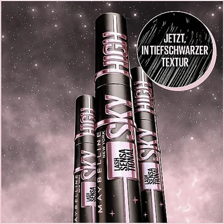 Maybelline Lash Sensational Sky High Mascara Black 7,2 ml – Bild 6