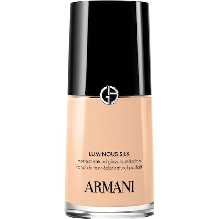 Armani Teint Luminous Silk Foundation, 30 ml, leichte ölfreie Textur, semi-mattes bis strahlendes Finish, individuell aufbaubare Deckkraft
