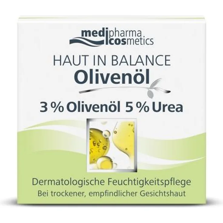 Dr. Theiss Haut IN Balance Olivenöl Feuchtigkeitspflege 3%, 50 ml - Gesichtscreme für intensive Feuchtigkeitsversorgung