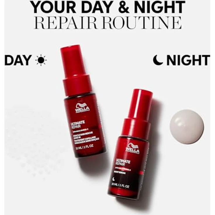 Wella Ultimate Repair Nacht-Serum - Anti Frizz, Anti Spliss 95 ml – Bild 3
