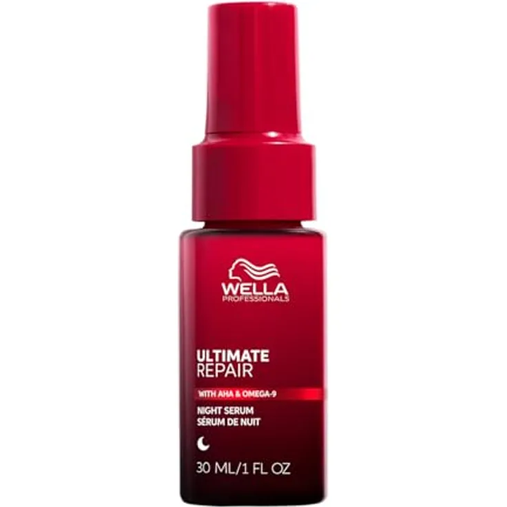 Wella Professionals Ultimate Repair Nacht-Serum - Tiefenwirksame Pflege für alle Haartypen, Anti Frizz, Anti Spliss 30 ml