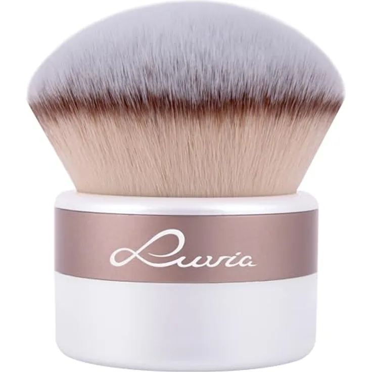 Luvia Cosmetics XXL Kabuki Pinsel Elegance, Schmink-, Puder- und Bronzerpinsel, Nurai Pinselhaar, vegan & cruelty free