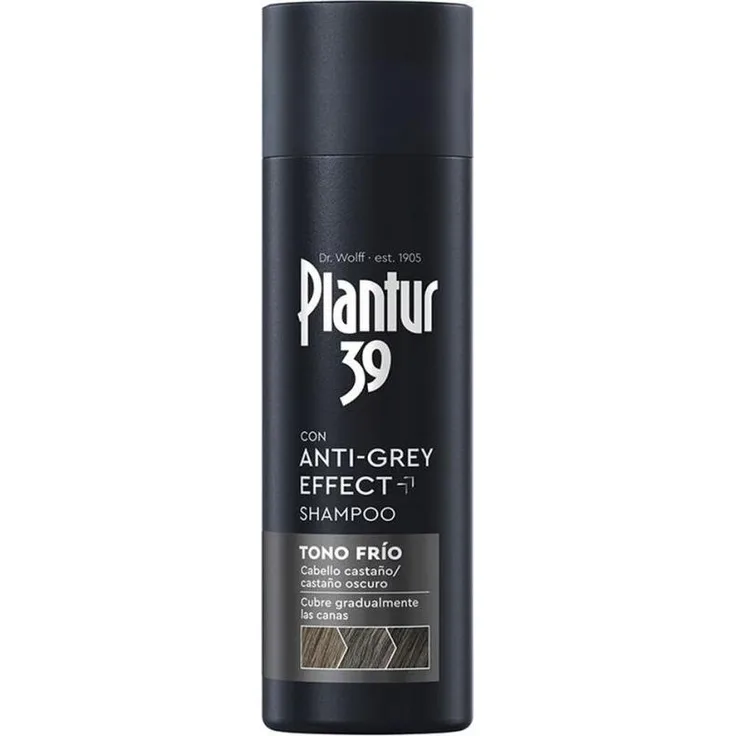 Plantur Plantur 39 ANTI-GREY EFFECT Cool Tone Shampoo 200 ml, zur Neutralisierung von Gelb- und Messingtönen in grauem Haar
