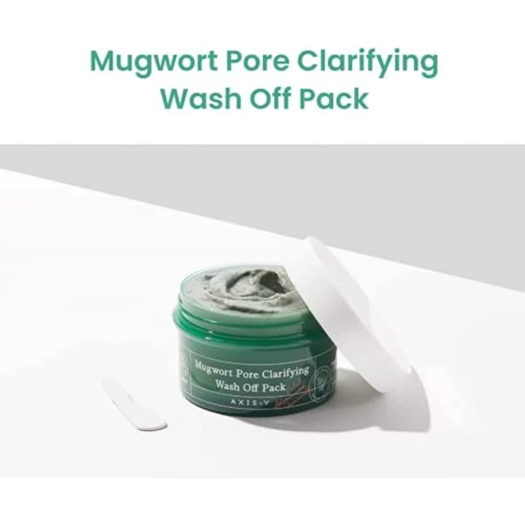 [AXIS-Y] Mugwort Pore Clarifying Wash Off Pack 100ml – Bild 2