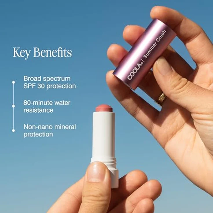 Coola Mineral Liplux Organic Tinted Lip Balm Sunscreen Summer Crush Spf30, 4,2 ml - Sonnencreme von COOLA ideal für Unisex Erwachsene - Preisvergleich – Bild 4