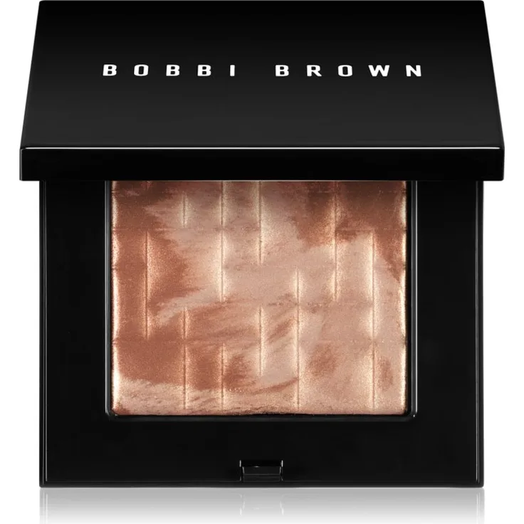Bobbi Brown Highlighting Powder Highlighter, Farbton Chestnut Glow, 8 g, lichtreflektierende Pigmente für strahlenden Teint