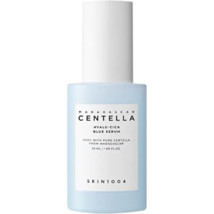 SKIN1004 Hyalu-CICA Blue Serum 1.69 fl.oz(50ml) | 5 Layer Hyaluronic Acid Cica Niacinamide | Hydrating and Refreshing Multi-Care Solutions, Wasser-Gel-Typ