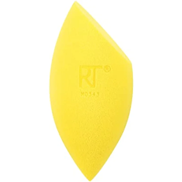 REAL TECHNIQUES Miracle Concealer Sponge, Schwamm zum Mischen von Make-up für flüssige und cremefarbene Concealer, präzises Auftragen unter den Augen und an engen Stellen, 1 Stück – Bild 2