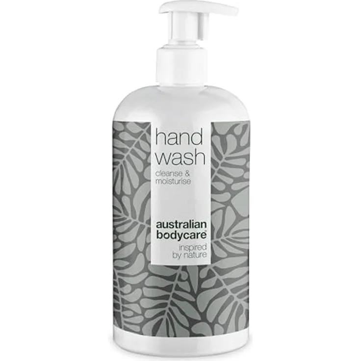 Teebaumöl Handseife 500 ml | Antibakterielle Teebaumöl Seife gegen trockene, rissige Hände | Natürliche Seife gegen schwitzige & juckende Hände | Tea Tree Oil Hand Wash | 100% Vegan