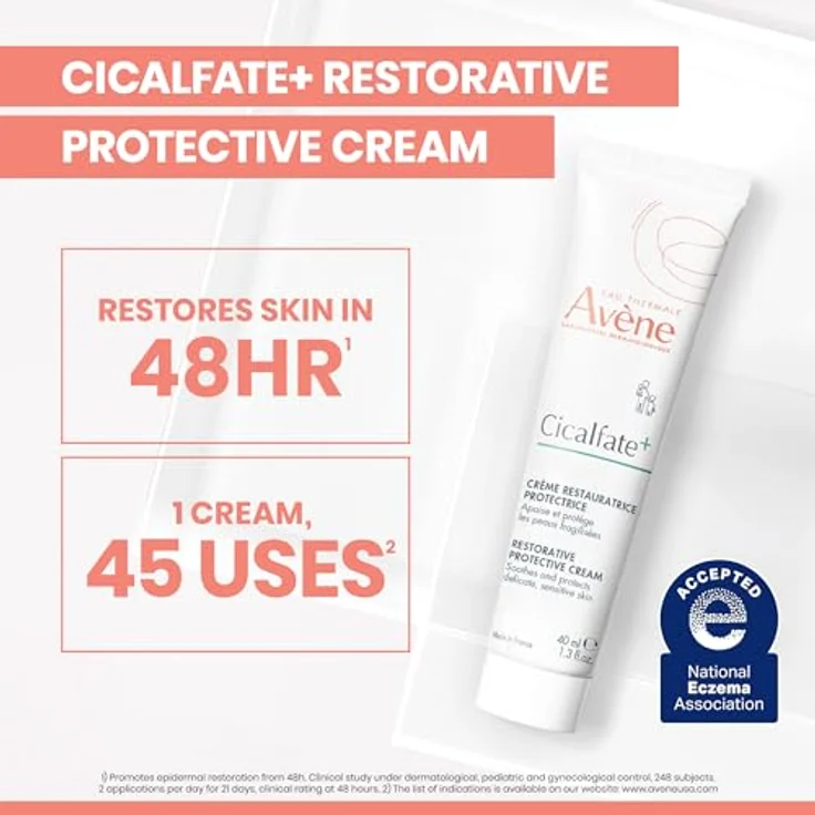 Avene Cicalfate Creme Reparatrice Protectrice Empfindliche Irritierte Haut 40 ml Tagespflege – Bild 2