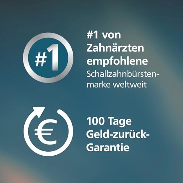 Philips Sonicare 6100 HX7403/07, Wiederaufladbare Schallzahnbürste für Erwachsene, 31.000 Bewegungen/Minute, Drucksensor, Blau, mit Reiseetui – Bild 10