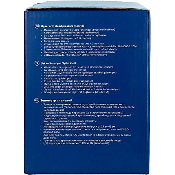 visomat double comfort - Blutdruckmessgerät Oberarm, präzise 2-fach Messung wie beim Arzt dank Mikrofonmanschette (23-43cm) höchste Messgenauigkeit – Bild 6