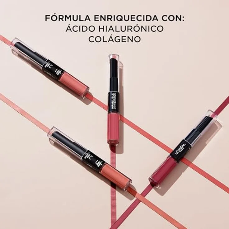 L'Oreal Paris INFALLIBLE X3 24H lipstick #404 corail constant 5,6 ml – Bild 5