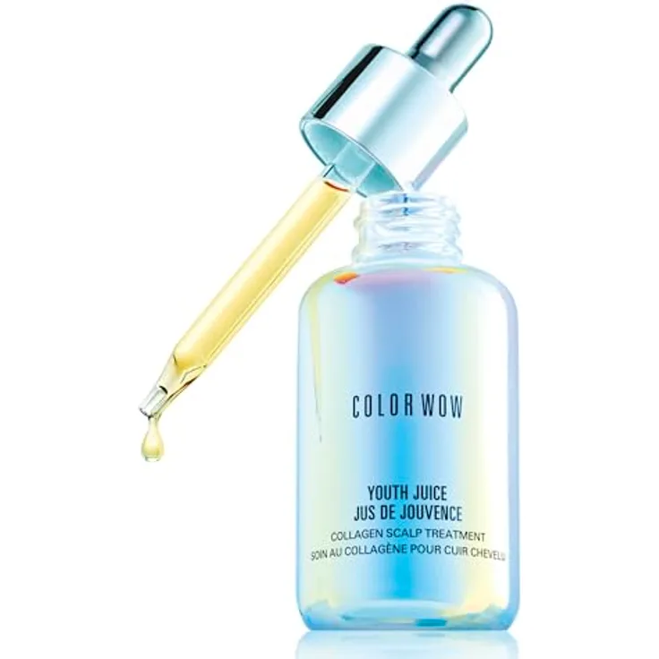 COLOR WOW Youth Juice Collagen Scalp Treatment, Kopfhautserum mit Kollagen, 50ml - Stärkt Haarwachstum, spendet Feuchtigkeit, für kräftiges Haar