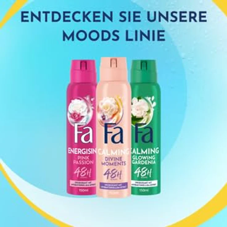 FA Deospray Divine Moments (1x 150ml), Deodorant mit wilder Kamelienblüte, Vegane Formel, stoppt Bakterien, ohne Aluminiumsalze – Bild 8