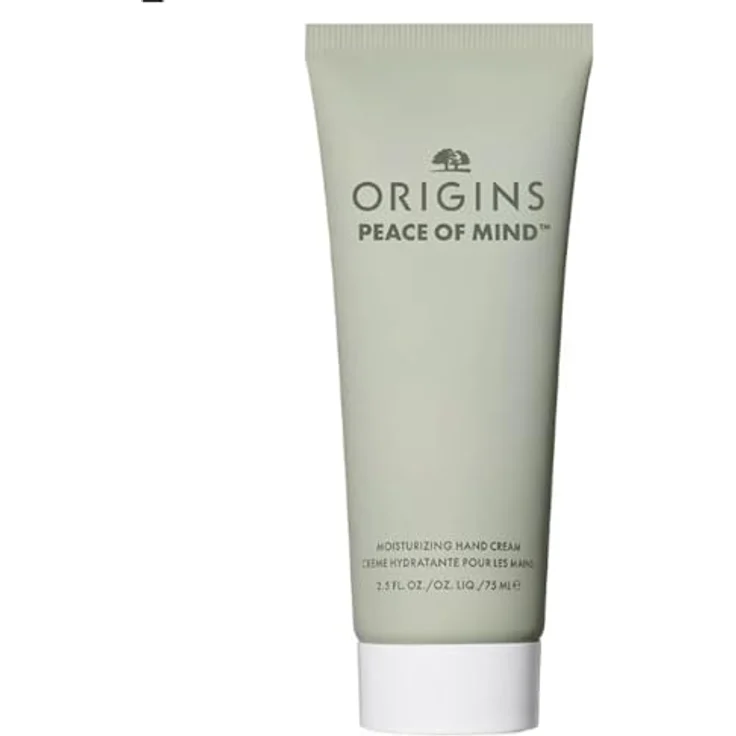 Origins Peace of Mind Hand Cream, Handcreme für Damen mit Wiesenschaumkraut-Öl und Kräuterduft, 75 ml – Bild 1