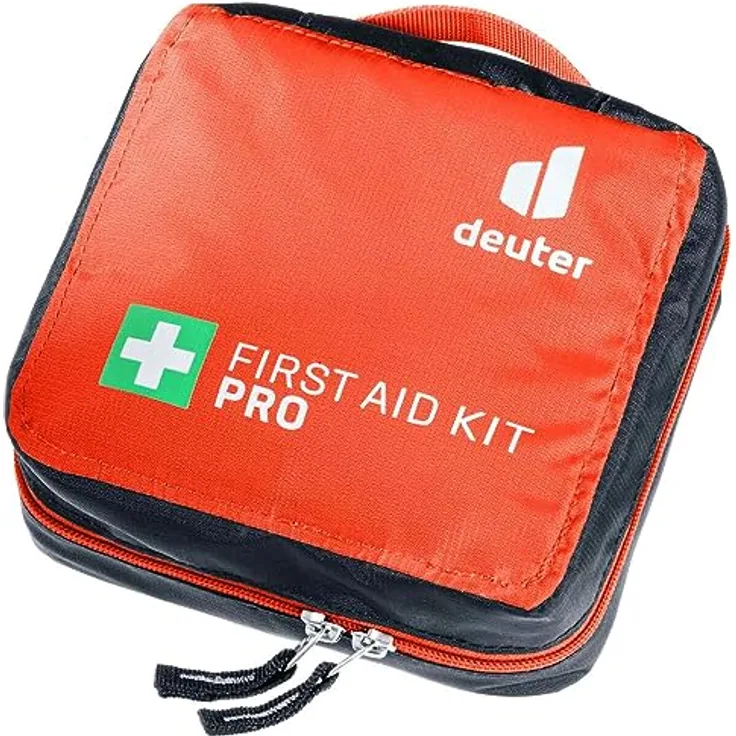 deuter Erste-Hilfe-Set First Aid Kit Pro, orange, kompakte Maße 16x18x8 cm, leicht mit 360 g