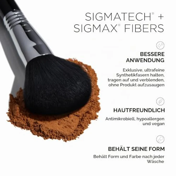 Sigma Beauty Travel Kit Make Me Classy, Pinselset mit 7 handlichen Pinseln und praktischem Behälter – Bild 7