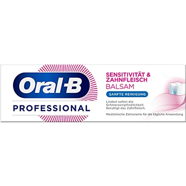Oral-B Professional Sensitivität & Zahnfleisch Balsam Sanfte Reinigung Zahncreme 75 ml – Bild 3