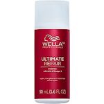 Wella Professionals Ultimate Repair Shampoo zur Tiefenreinigung – sulfatfreies Shampoo mit Metal-Purifier-Technologie gegen Schadstoffe – Feuchtigkeitsshampoo mit luxuriösem Duft – 50 ml
