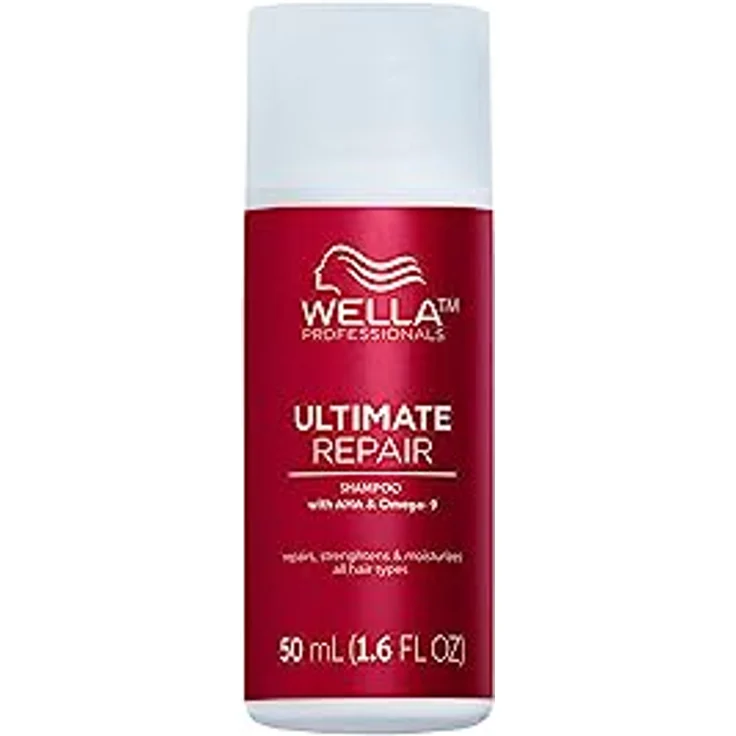 Wella Professionals Ultimate Repair Shampoo zur Tiefenreinigung – sulfatfreies Shampoo mit Metal-Purifier-Technologie gegen Schadstoffe – Feuchtigkeitsshampoo mit luxuriösem Duft – 50 ml – Bild 1