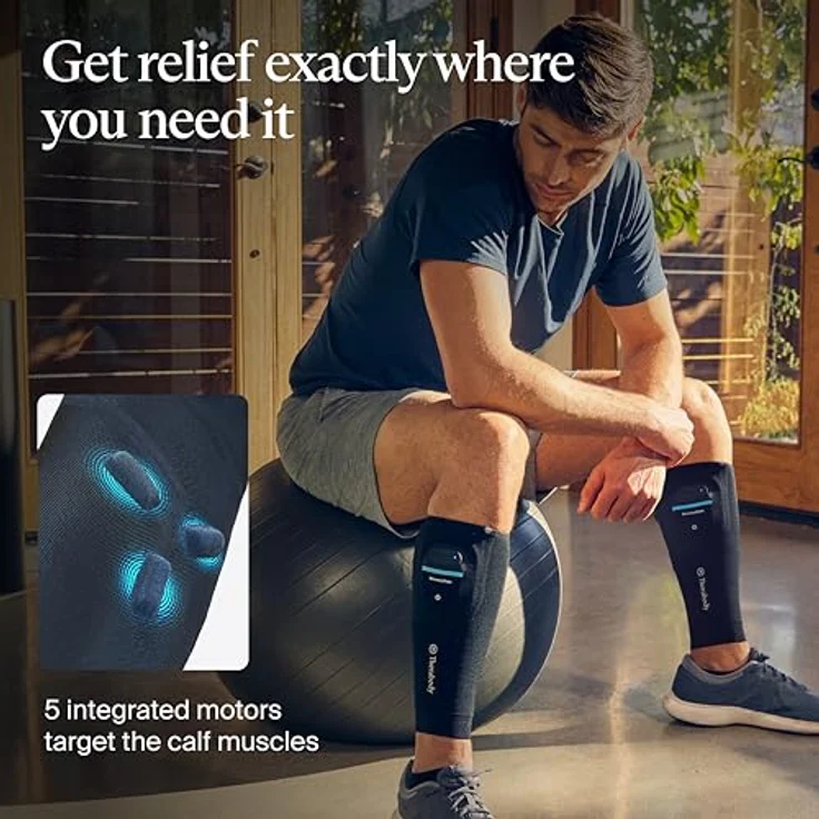 Theragun, Massagegerät, RecoveryPulse - Calf Sleeve (Wade) - XL – Bild 6