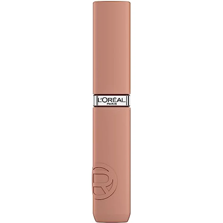 L'Oréal Paris Pflegender Lippenstift mit mattem Finish, Für leuchtende Farben mit bis zu 16 Stunden Halt, Infaillible Matte Resistance, Nr. 105 Breakfast in Bed, 1x 5 ml – Bild 2