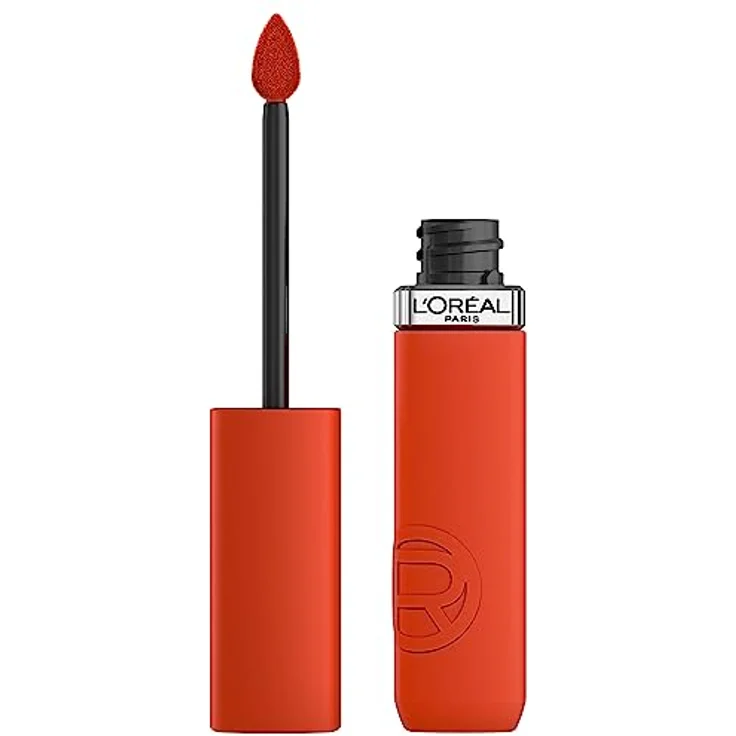 L'Oréal Paris Pflegender Lippenstift mit mattem Finish, Für leuchtende Farben mit bis zu 16 Stunden Halt, Infaillible Matte Resistance, Nr. 300 Sun Bathing, 1x 5 ml – Bild 1
