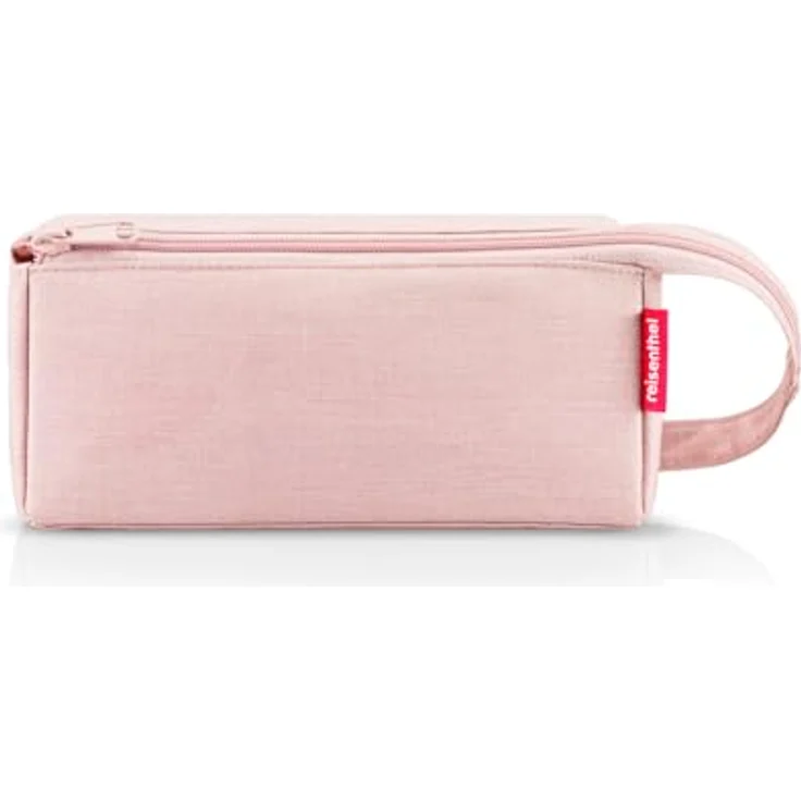 REISENTHEL® Beautycase fold case twist blush, Boxy Cosmetic-Case mit 1.5 L Volumen, wasserabweisend, praktischer Reißverschluss-Trageriemen – Bild 4