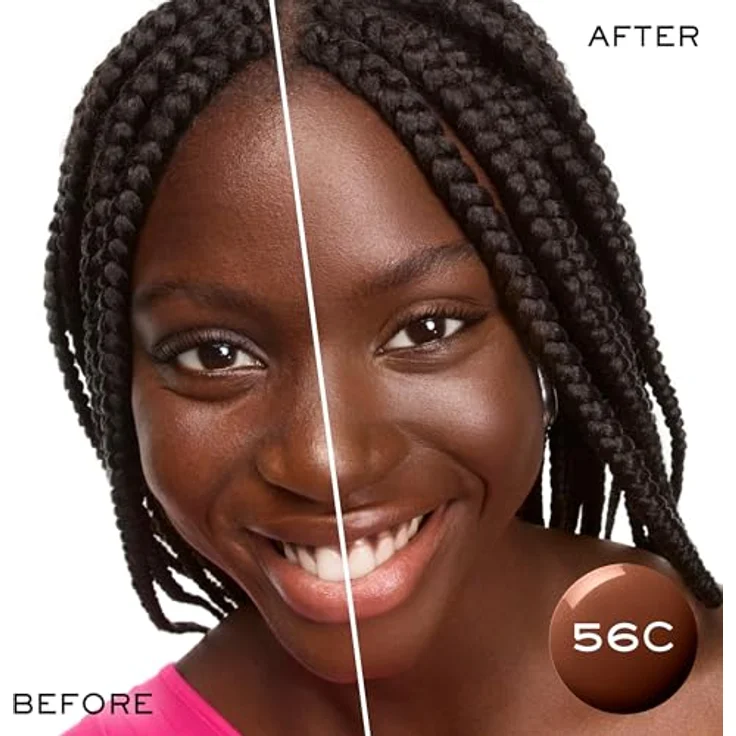 Lancôme Idôle 3 Serum Supertint, auffrischendes Make-up mit ausgezeichneter Abdeckung, Farbton 56C, 30 ml – Bild 3