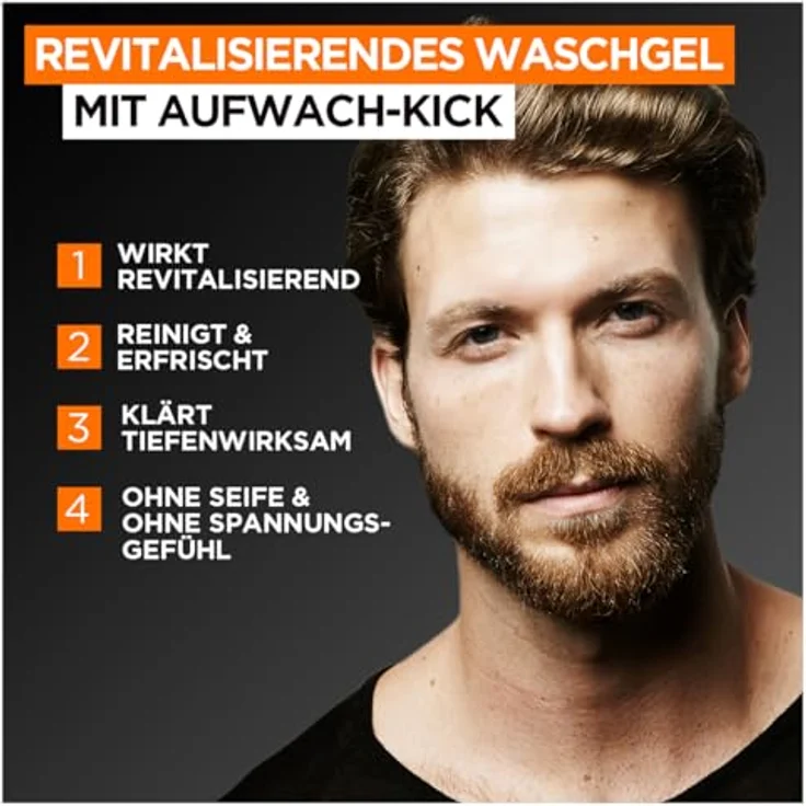 L'Oréal Men Expert Hydra Energy Aufwach-Kick Reinigungsgel 100 ml – Bild 2