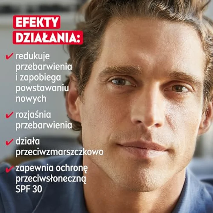 Nivea Men Anti-Age 2-in-1 Power Feuchtigkeitspflege (50 ml), SPF 30, Luminous 630, Hyaluronsäure - Sonnenschutz, dunkle Fleckenprävention, jünger aussehende Haut – Bild 3