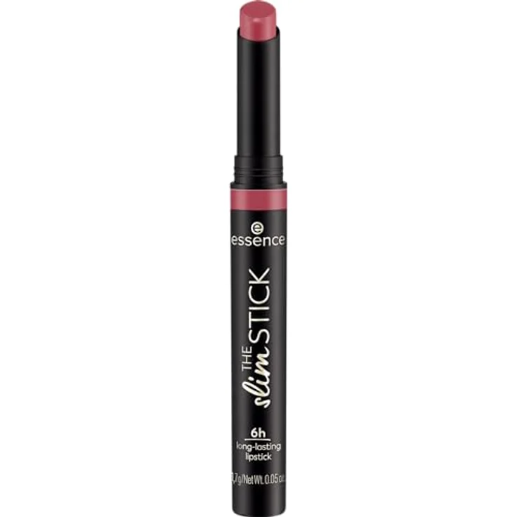 essence THE slim STICK, Lippenstift, Nr. 106, Pink, langanhaltend, pflegend, Expressergebnis, farbintensiv, matt, vegan, ohne Parfüm, ohne Alkohol, ohne Parabene, 1er Pack (1.7g) – Bild 1
