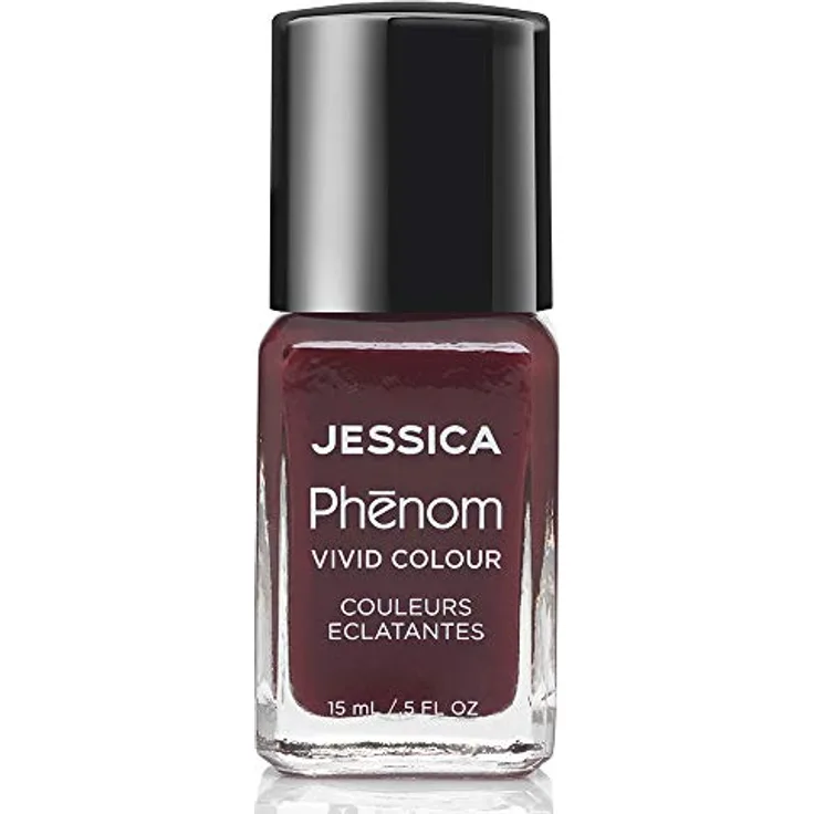 Jessica Phenom Vivid Colour Nagellack, 15 ml - Veganfreundlicher Gel Nagellack für bis zu 10 Tage Halt, ohne UV-/LED-Lampen