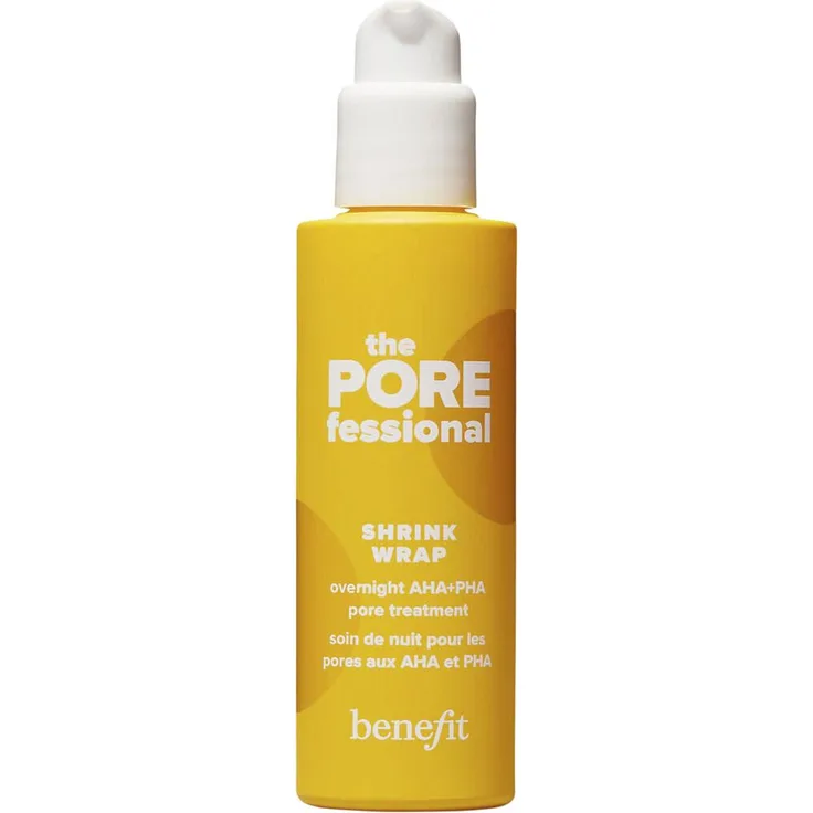 BeneFit Cosmetics The Porefessional Shrink Wrap Overnight AHA+PHA, Gesichtsserum zur Porenverfeinerung, 50 ml