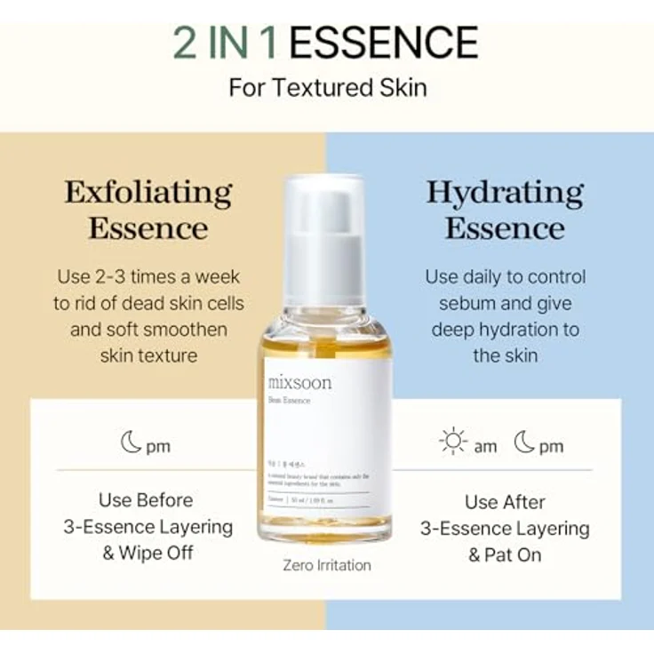 Mixsoon Bean Essence - 30 ml, Tiktok Viral Essence - Gesichtsreinigung – Bild 4