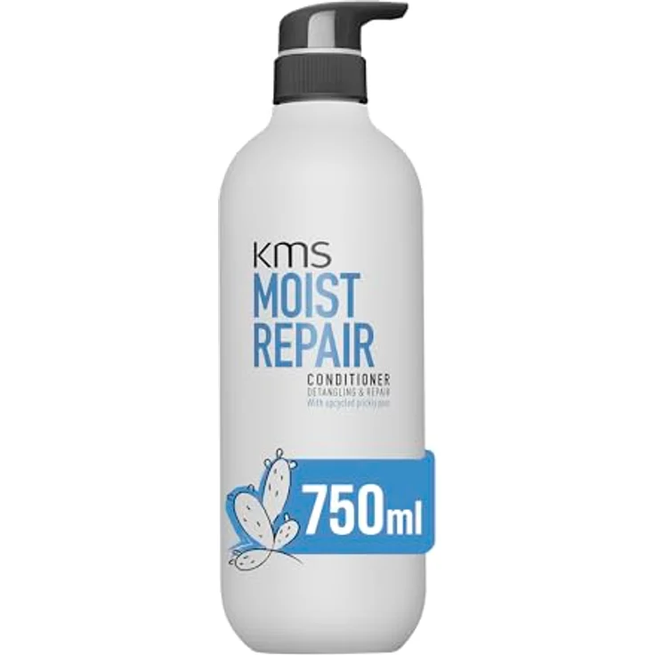 KMS MOISTREPAIR Conditioner 750ml für kraftloses, trockenes Haar, das zu Haarbruch und Spliss neigt, von KMS – Bild 1