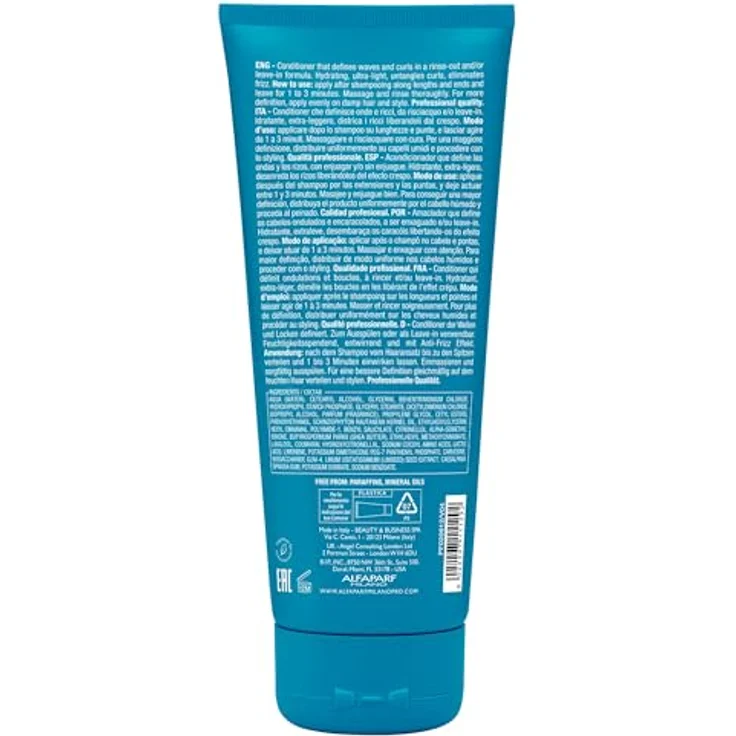 Alfaparf Milano Semi Di Lino Curls Enhancing Conditioner 200 ml – Bild 3