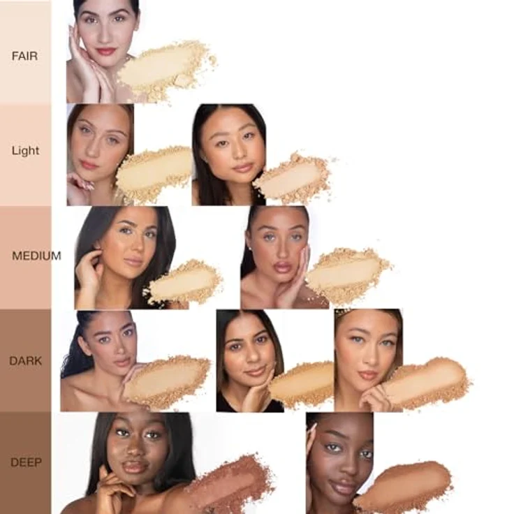 Bellapierre Cosmetics Mineralpuder Foundation Latte 10 g – Bild 4