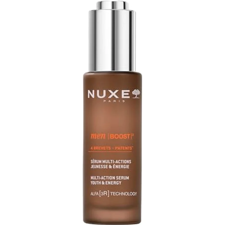 Nuxe Men Multi-Action Serum Youth & Energy, Feuchtigkeitsserum für Herren mit patentiertem Eschenöl-Extrakt, 30 ml – Bild 1