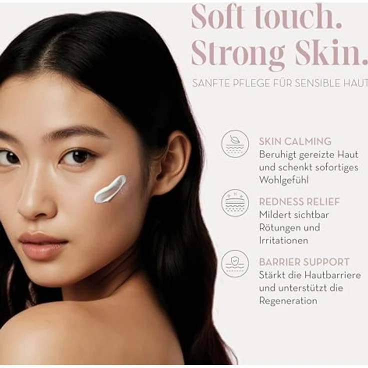 JEAN D'ARCEL ESSENTIEL CRÈME SENSITIVE LÉGÈRE, Leichte, beruhigende Gesichtscreme für empfindliche Haut mit Rötungen, 50 ml – Bild 2