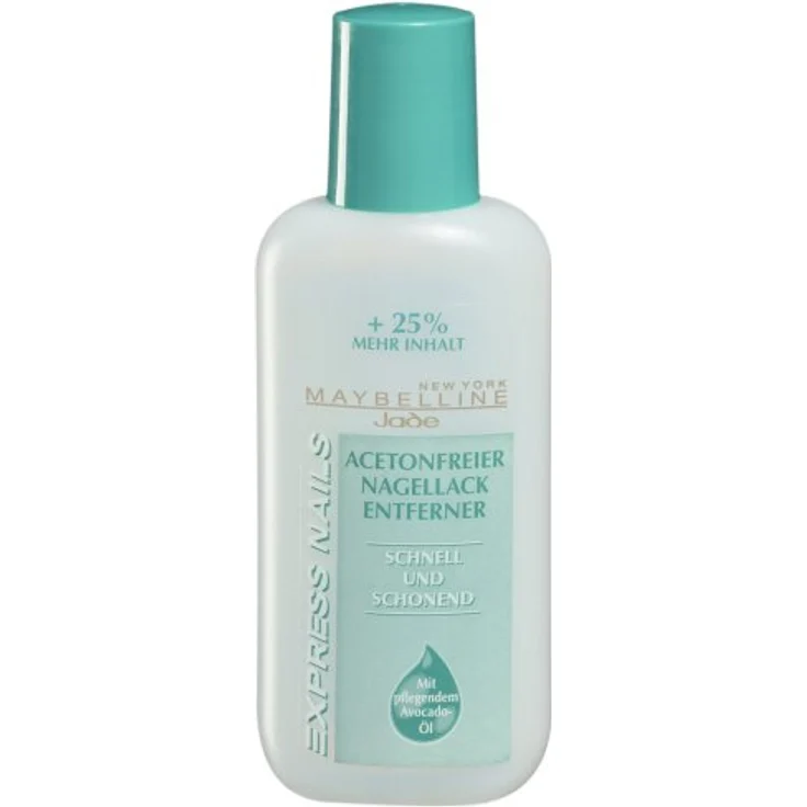 MAYBELLINE NEW YORK Nagellackentferner Express Nails, acetonfrei 125 ml – Bild 2