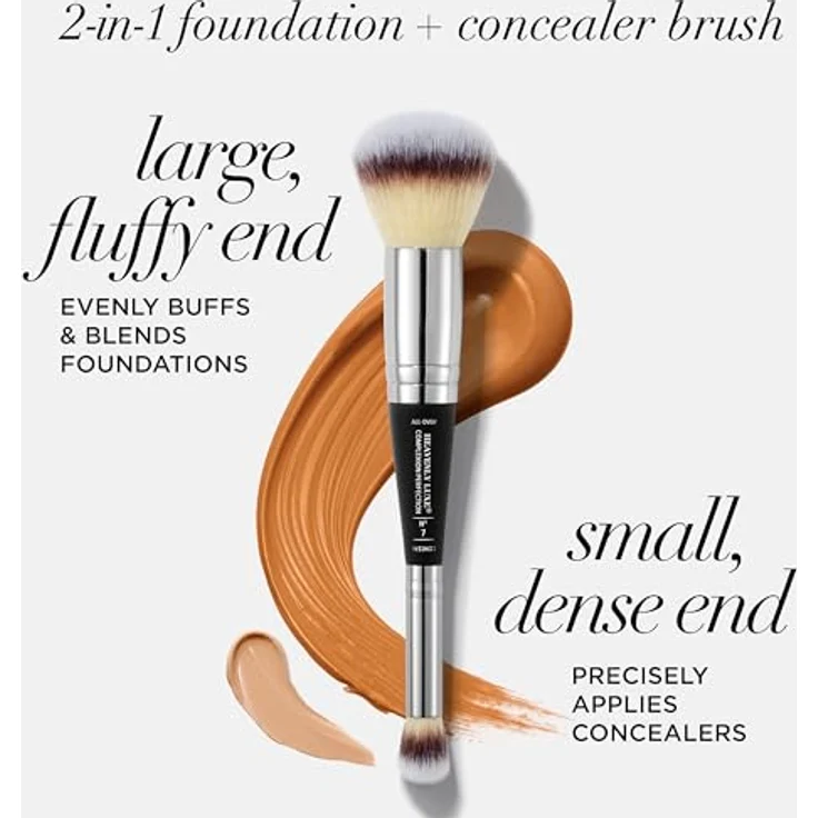 It Cosmetics, Schminkpinsel, Heavenly Luxe Dual Airbrush Concealer Brush, #7 China, Concealer Brush – Bild 4