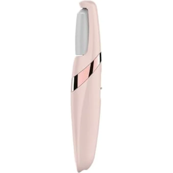 Finishing Touch Flawless Pedi, Wiederaufladbarer elektrischer Hornhautentferner mit 2 Rollköpfen und einstellbarer Geschwindigkeit für glatte Füße, Spa-Pediküre zu Hause mit LED-Beleuchtung – Bild 1