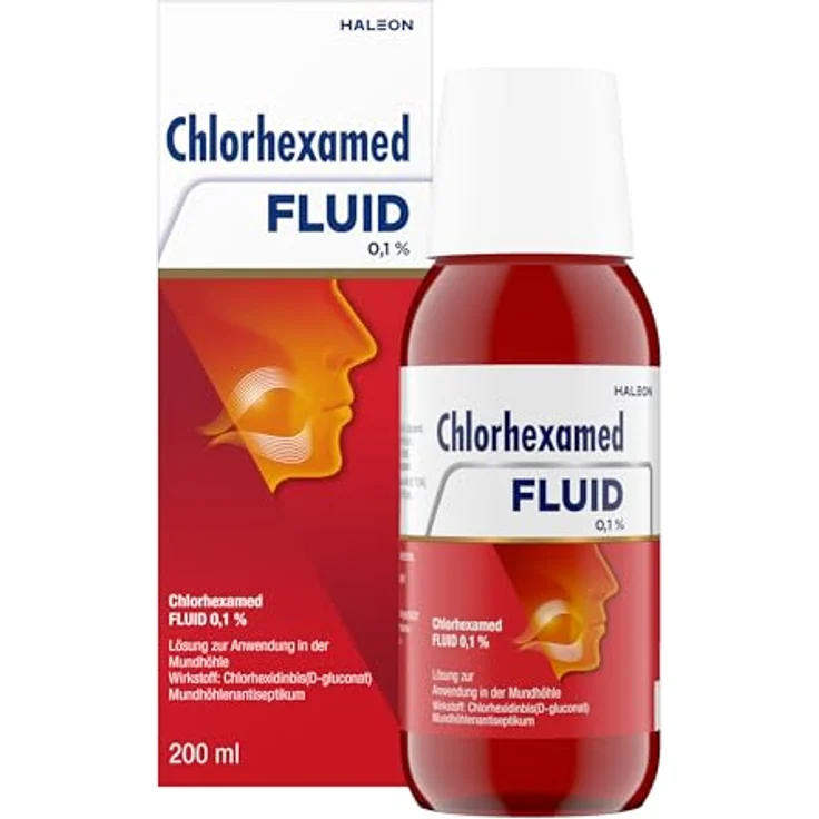 Chlorhexamed Fluid 0,1% 200 ml Mundspülung mit Chlorhexamed Fluid 0,1 % – Bild 2